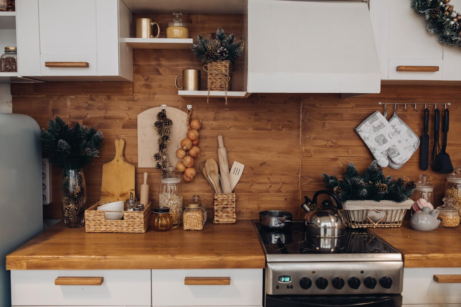 Estilos de cozinha rústica e aconchegante