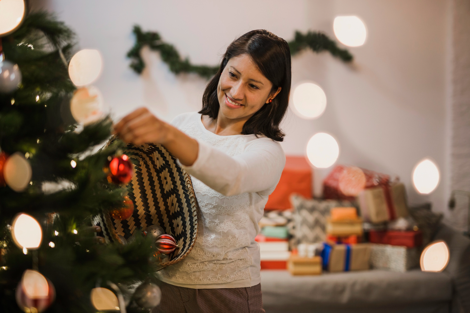 Enfeitar casa para o Natal