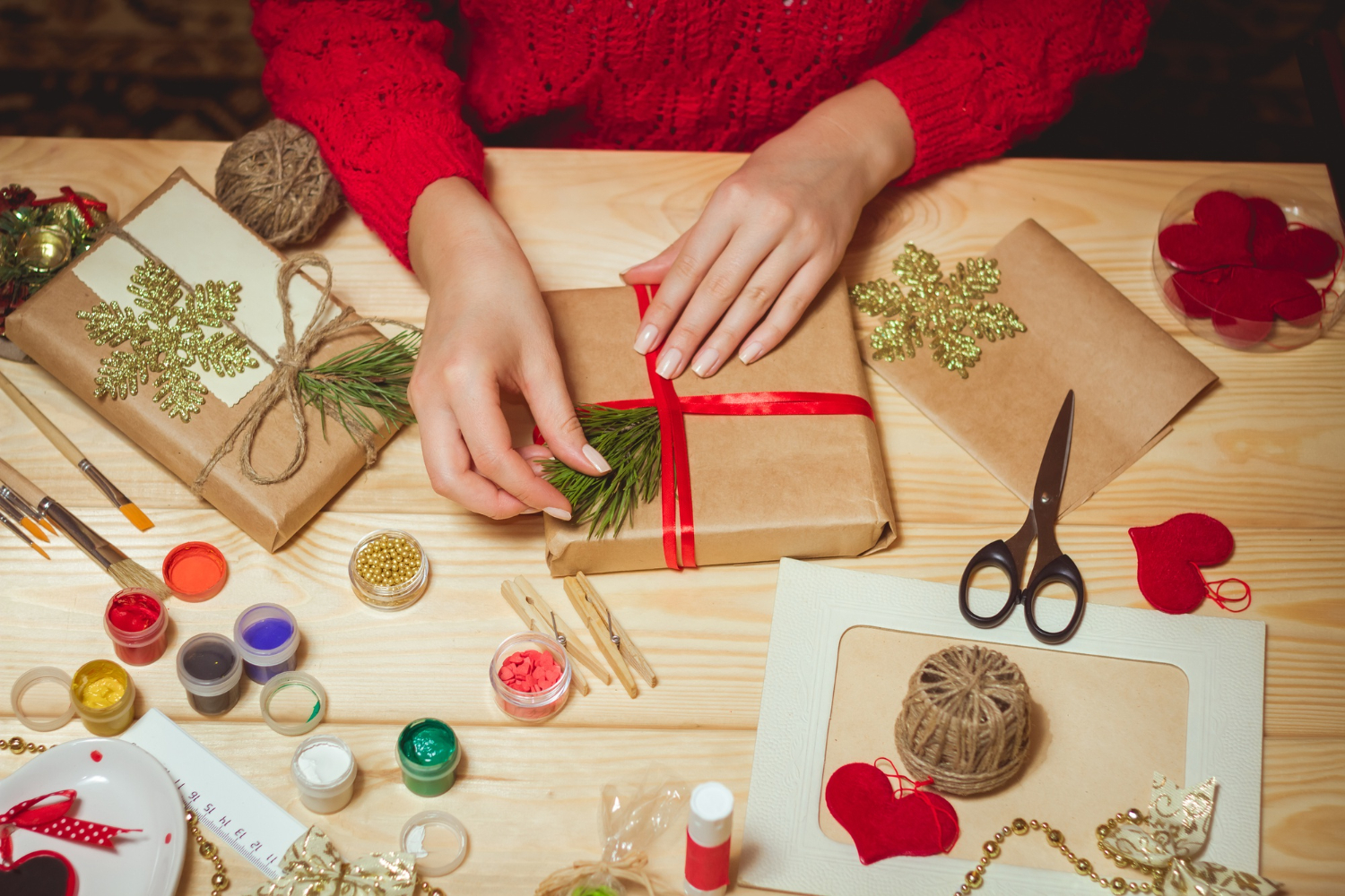 DIY de Natal para presentes